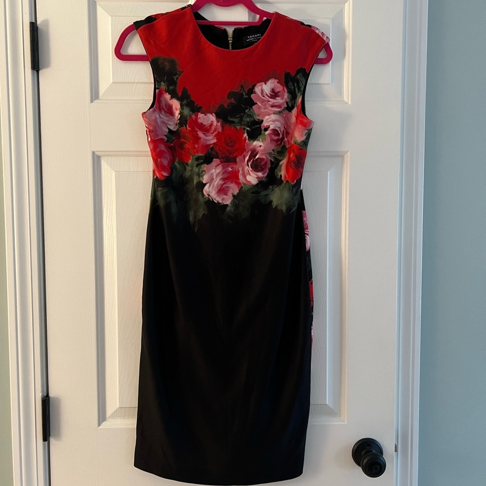 Tahari floral dress